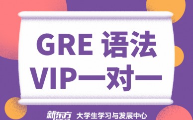天津新东方GRE语法VIP1对1培训