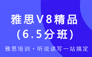 南昌环球雅思-雅思V8精品6.5分班